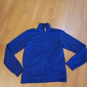Bench men blue zip up sweater size M